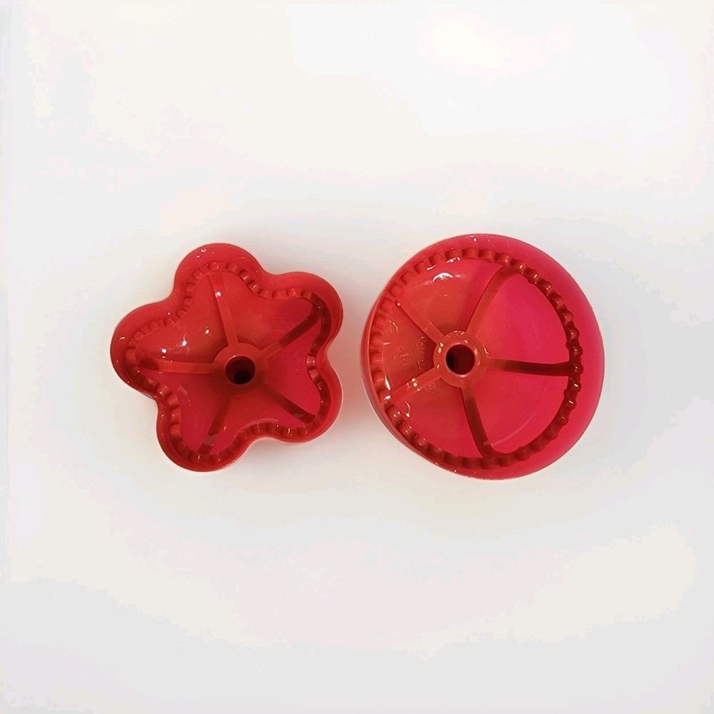 ☀️ Kuhn Rikon Two-piece pocket‎ maker set  flower and Circle Red - Picture 4 of 7